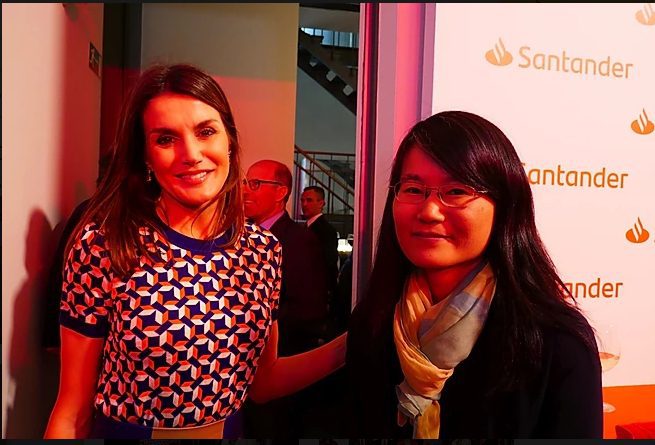 Palliative care, one with, in a, Santander logo