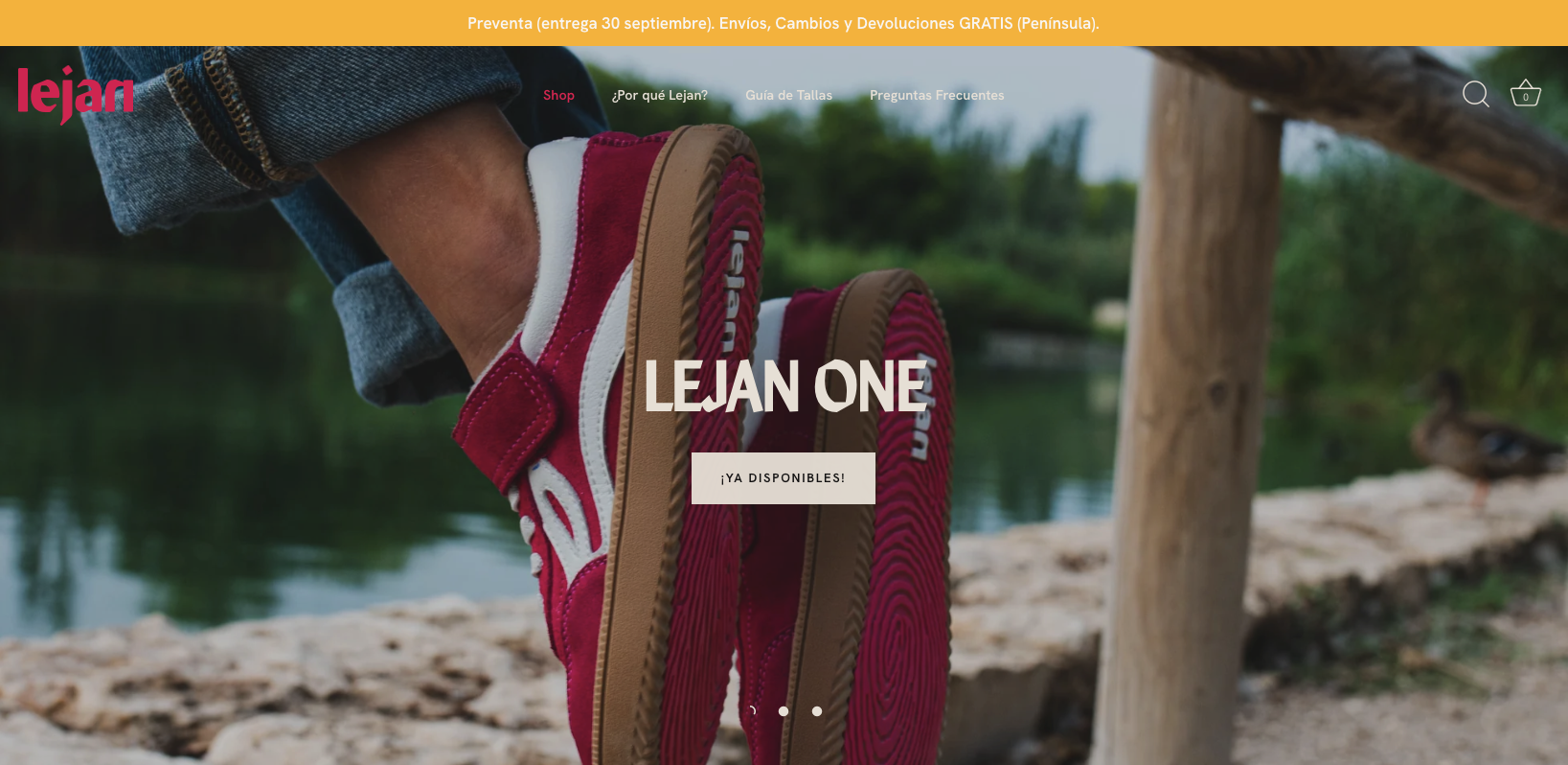 2.500 concorrentes e uma conversão de 50%: Shopify de Lejan