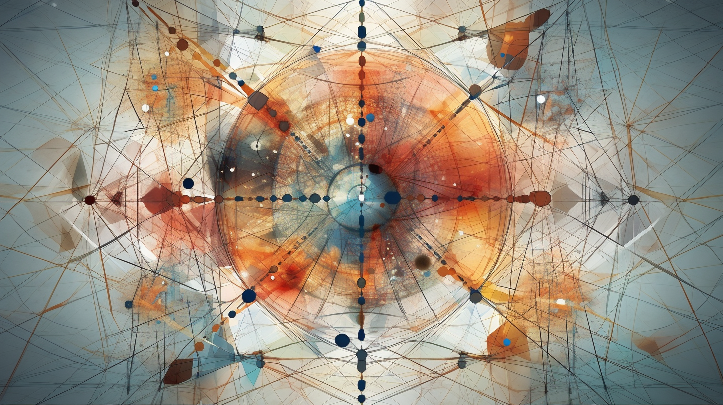 Obras de arte, pontos e, laranja e, simbolizando o