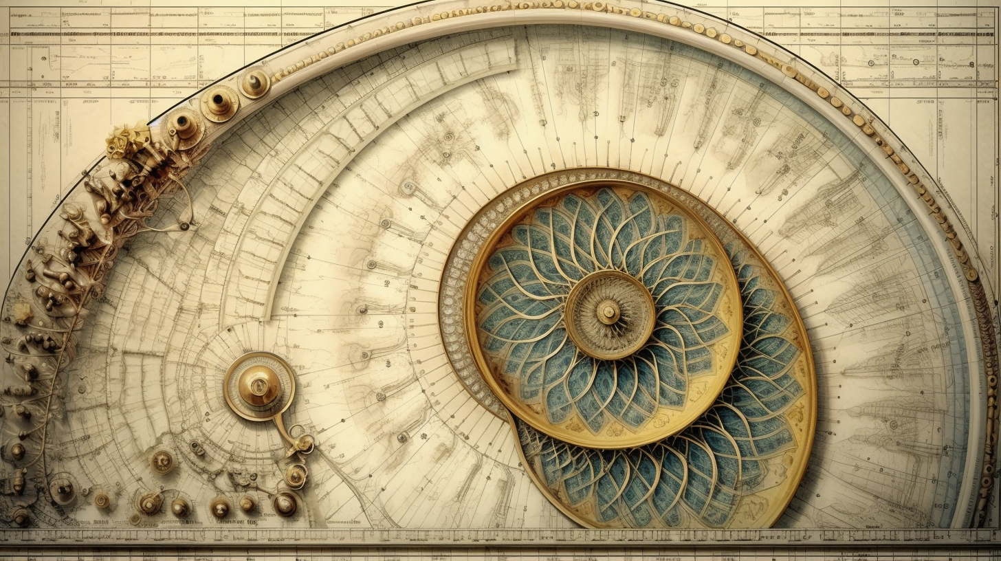 Um intrincado e detalhado sobre um