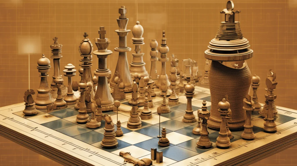 Um quadro, sobre um, simbolizando