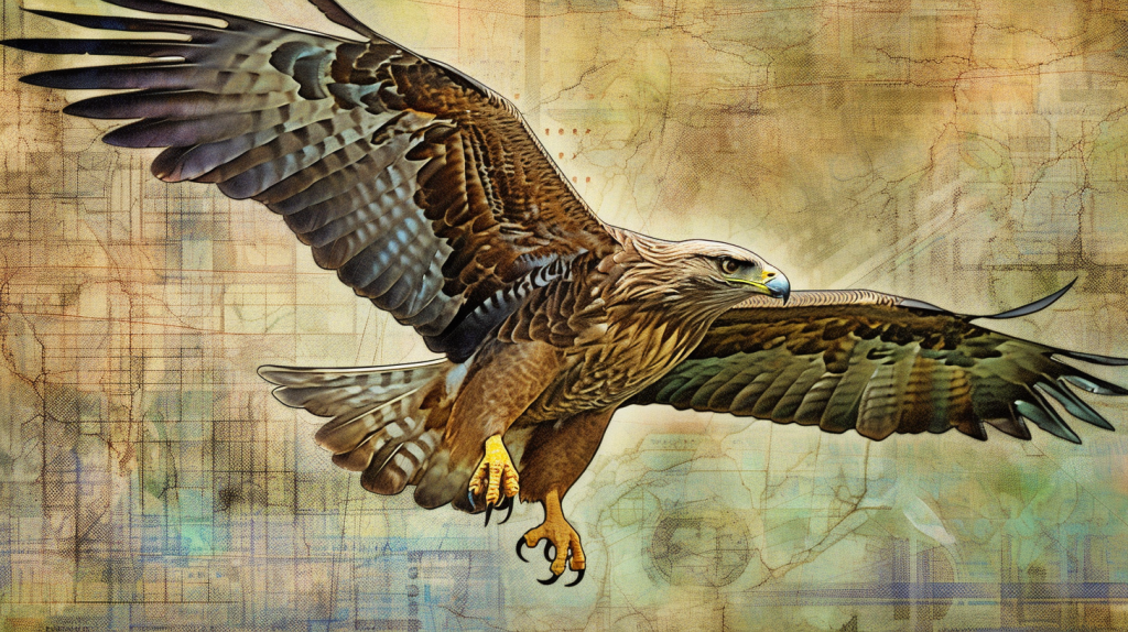 Uma ilustração, simbolizando