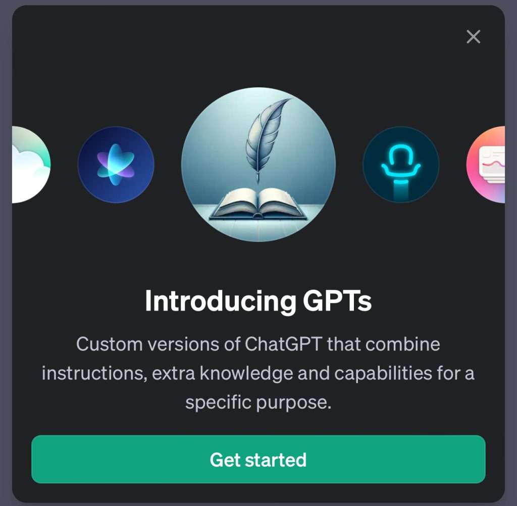 A window, additional knowledge, and below