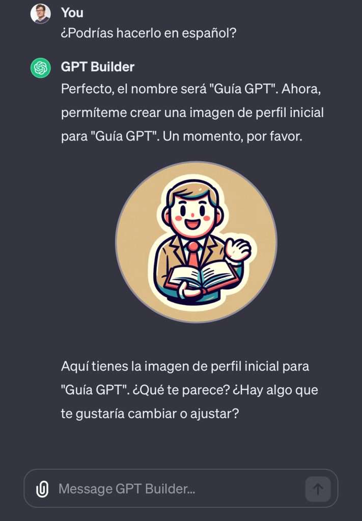 An interface, focused on