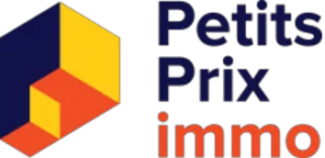 Un logo avec les mots petitsts prix imo.