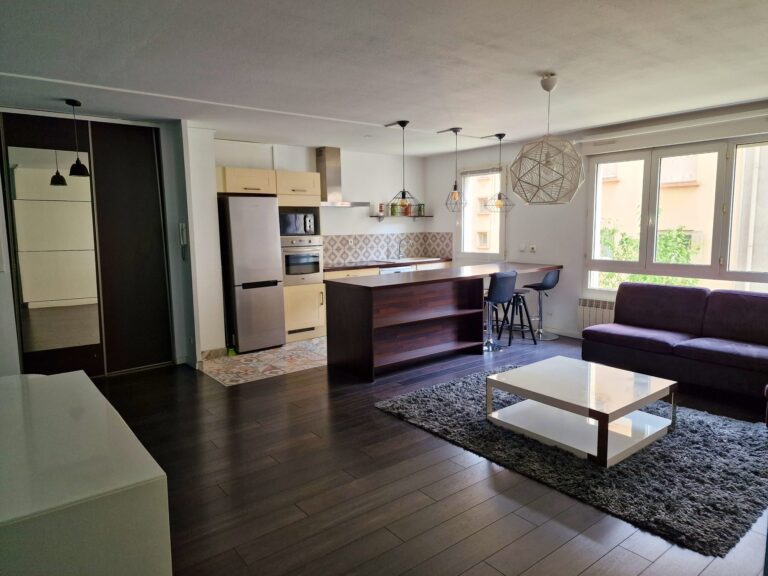 Charpennes T3 renovado con una ubicación ideal en un entorno muy hermoso