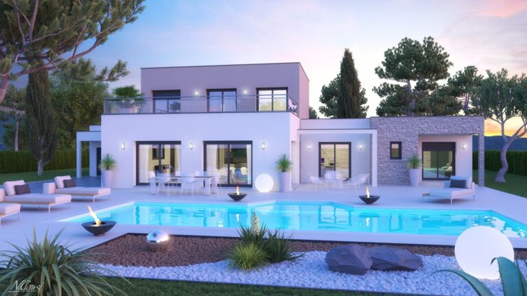 Appartement T3/4 mit Außenhof von 80 m²