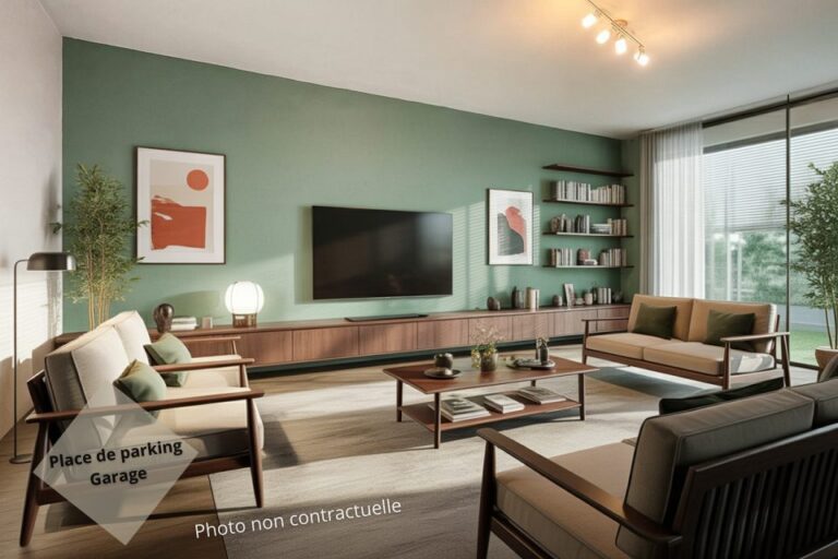 Dernier étage lumineux de 62 m² - balcon