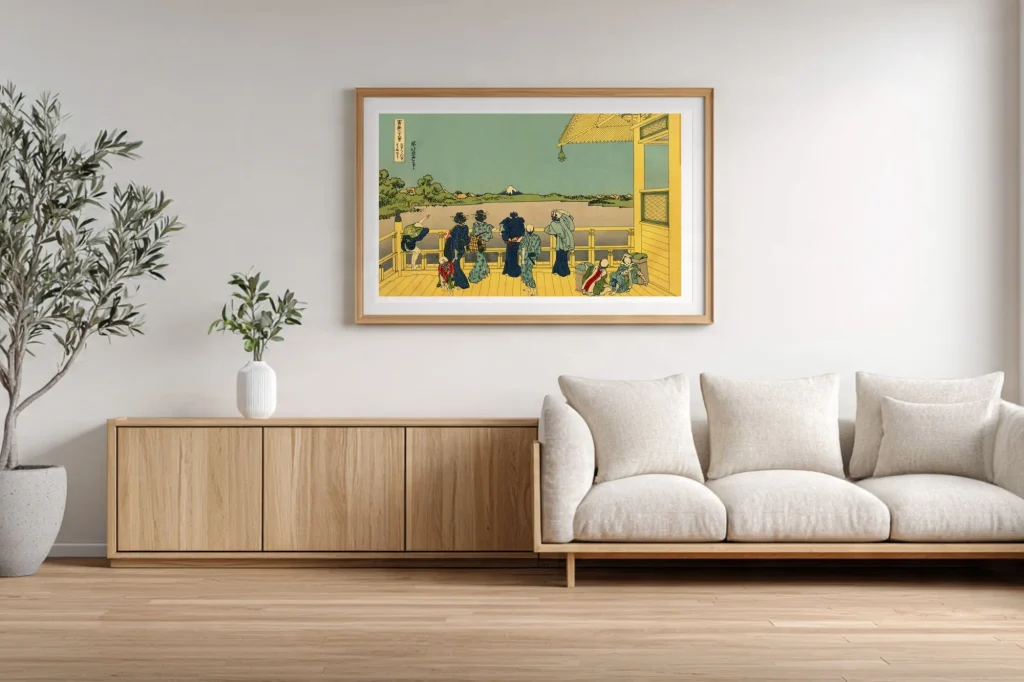 Hokusai 36 Views No.18 - #018 Gohyaku-rakanji Temple – Hokusai’