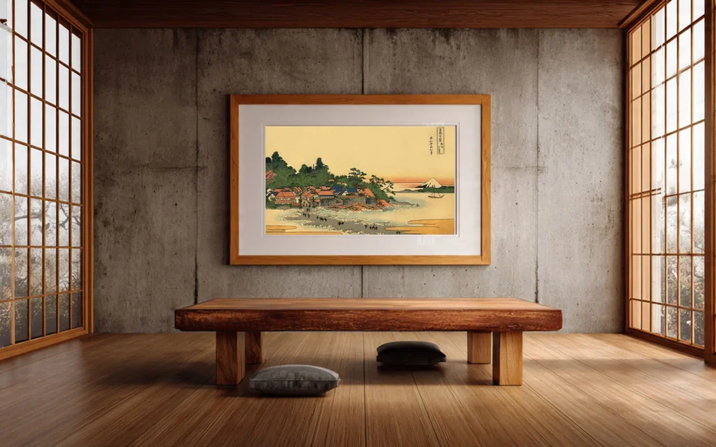 Hokusai 36 Views No.21 - #021 Enoshima in Sagami Province – Hokusai& #