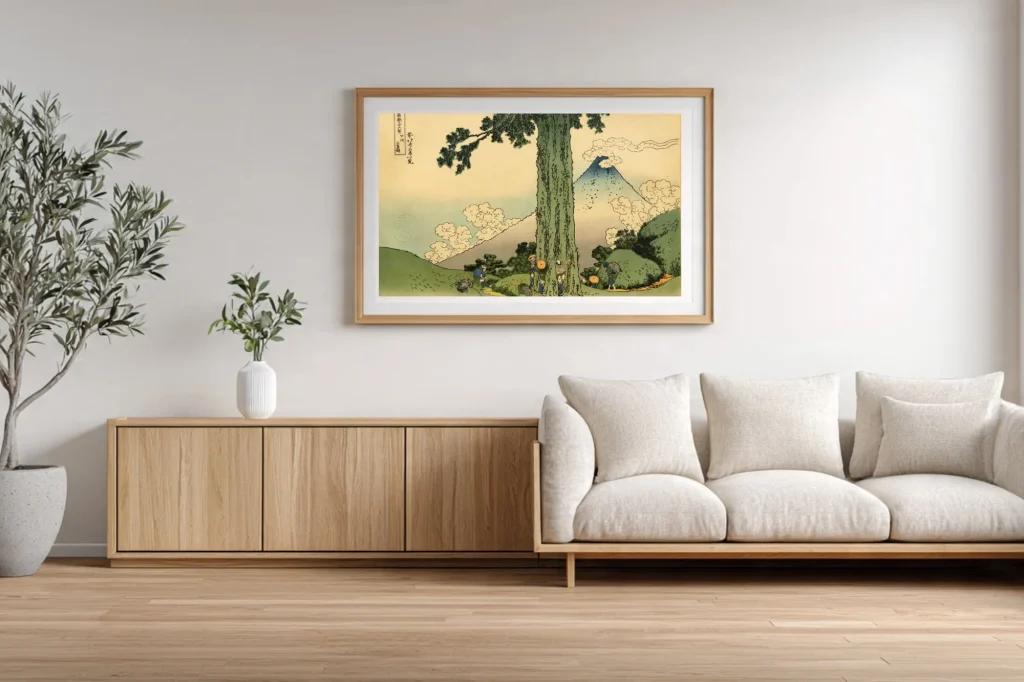 Hokusai 36 Views No.27 - #027 Mishima Pass in Kai Province – Hokusai&