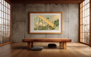 Hokusai 36 Views No.31 - #031 In the Totomi Mountains – Hokusai’