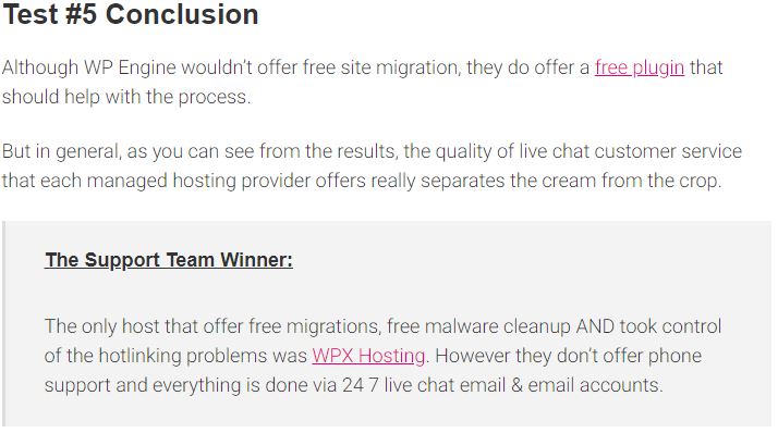 Test 5 kwaliteit klantenservice conclusie Test 5 Quality Customer Service Conclusion