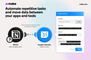 A workflow, with a