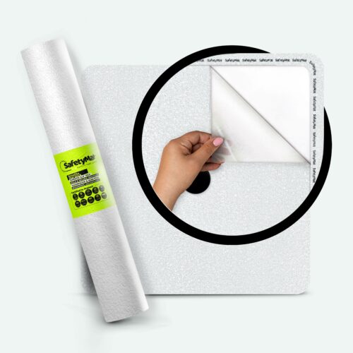 Clear Vinyl, Resilient, Non Abrasive