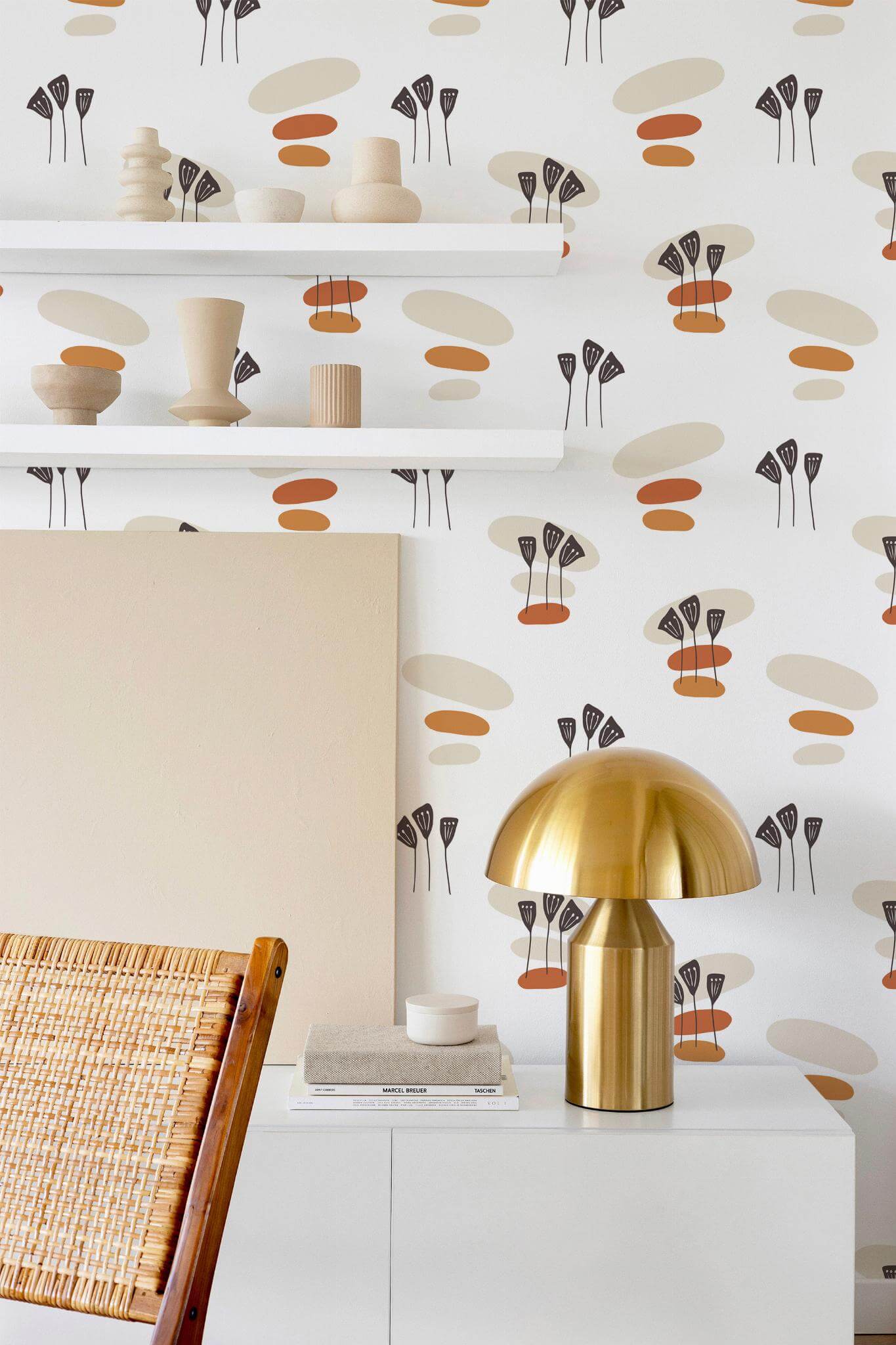 Neutral boho Wallpaper