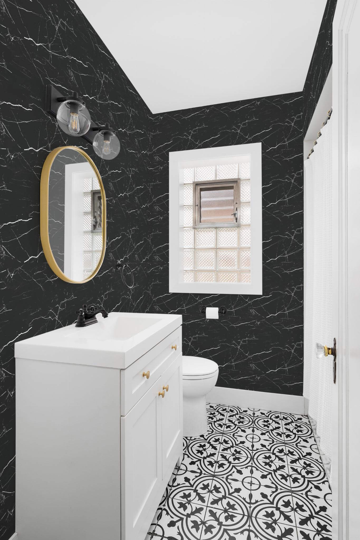 Black marble Wallpaper - Image 4