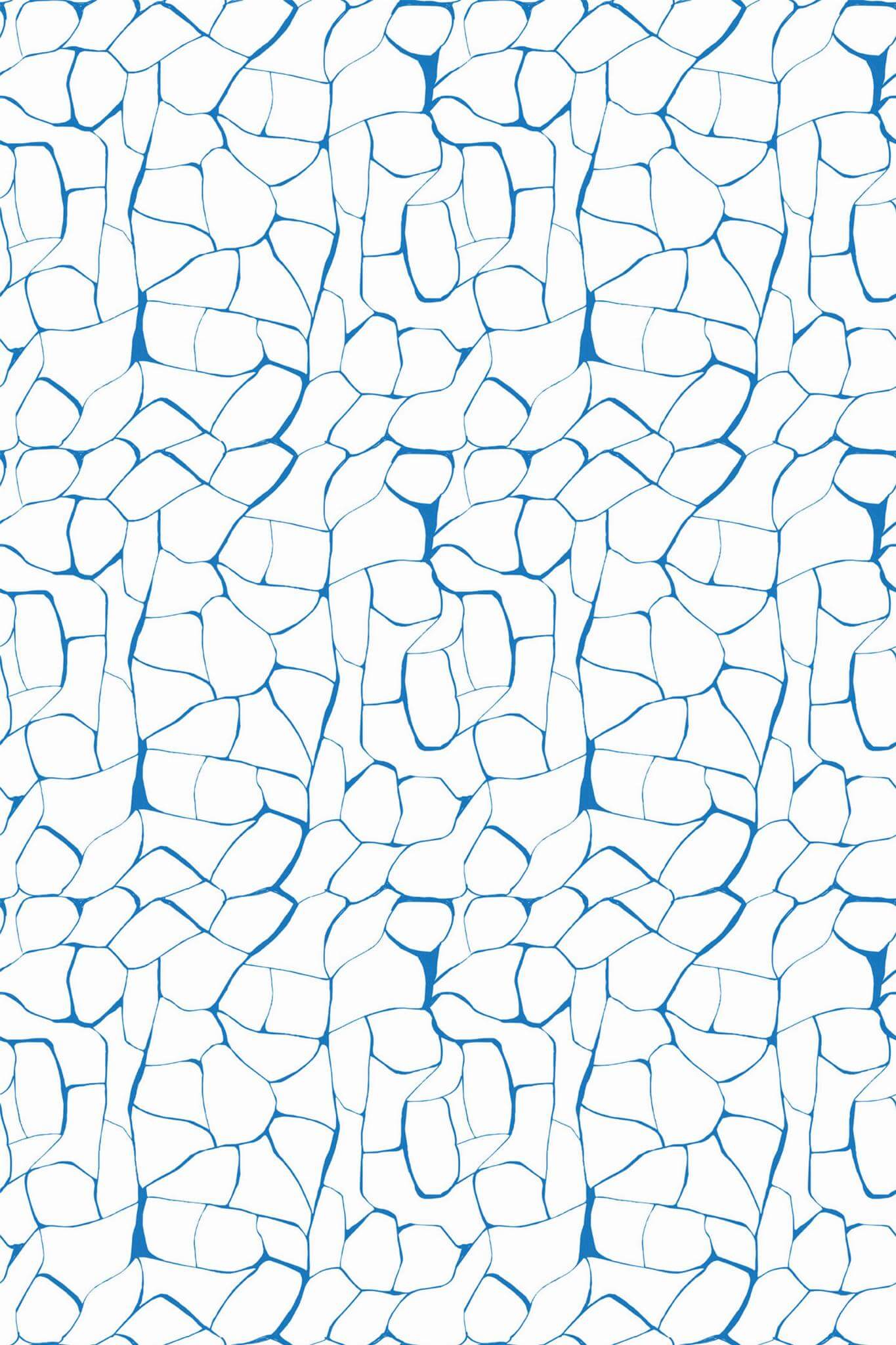 Blue and white abstract Wallpaper - Image 2