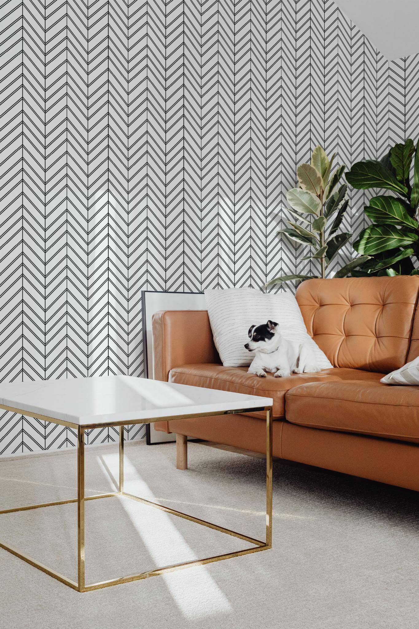 Chevron pattern Wallpaper - Image 3