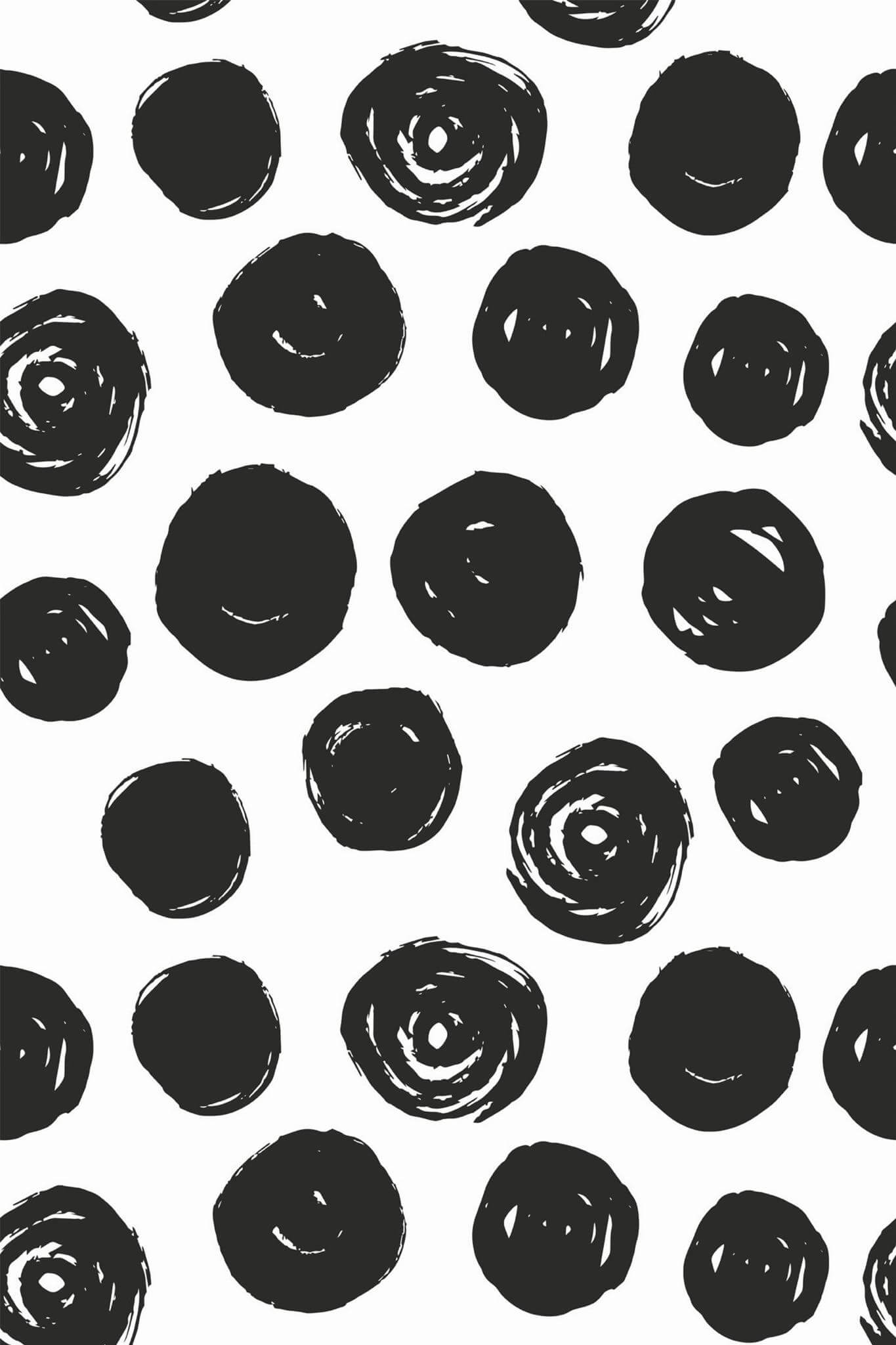 Brush stroke dots Wallpaper - Image 2