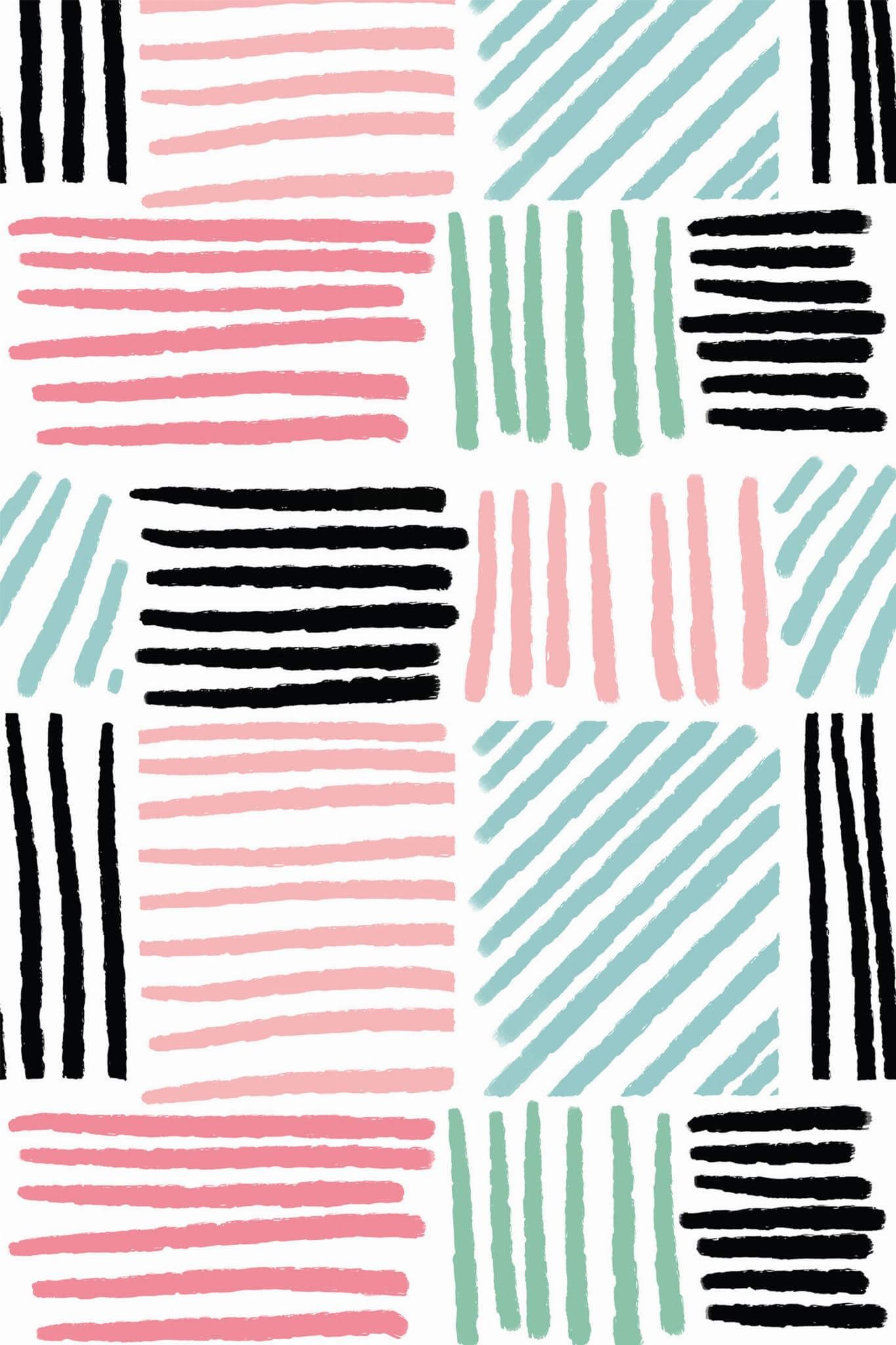 Brush stroke lines Wallpaper - Image 2