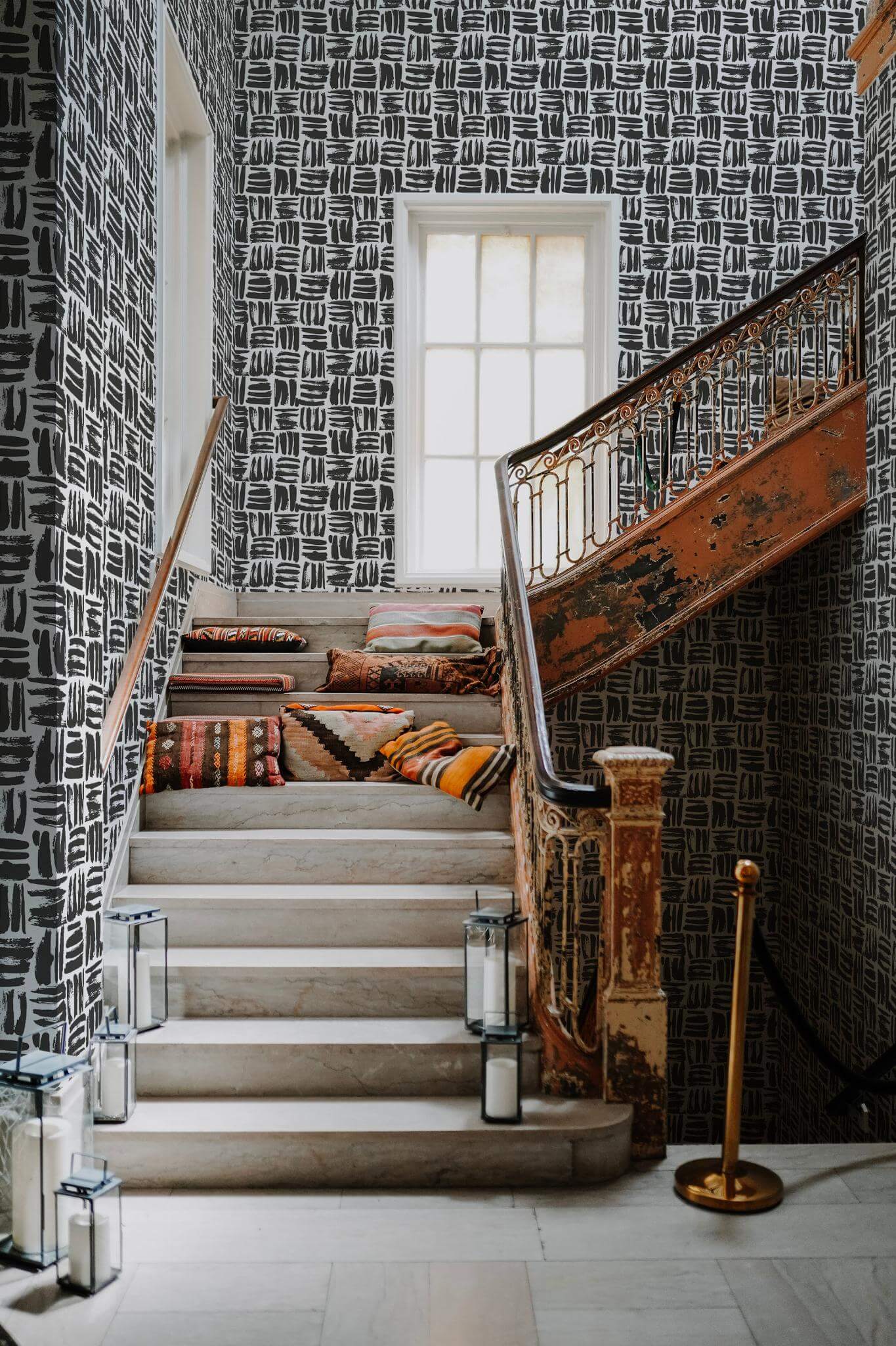 Brush stroke square Wallpaper - Image 4