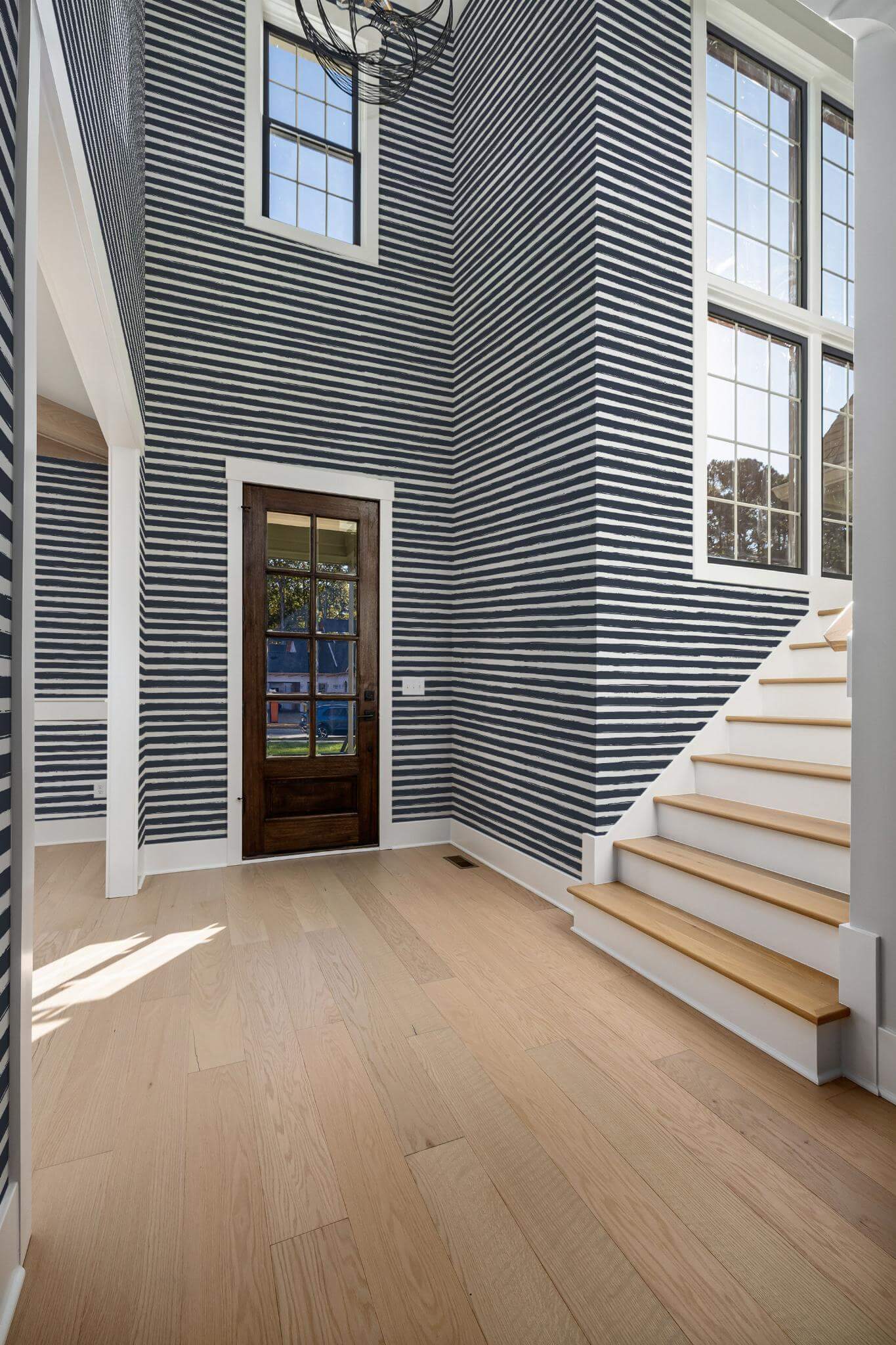 Brush stroke striped Wallpaper - Image 4