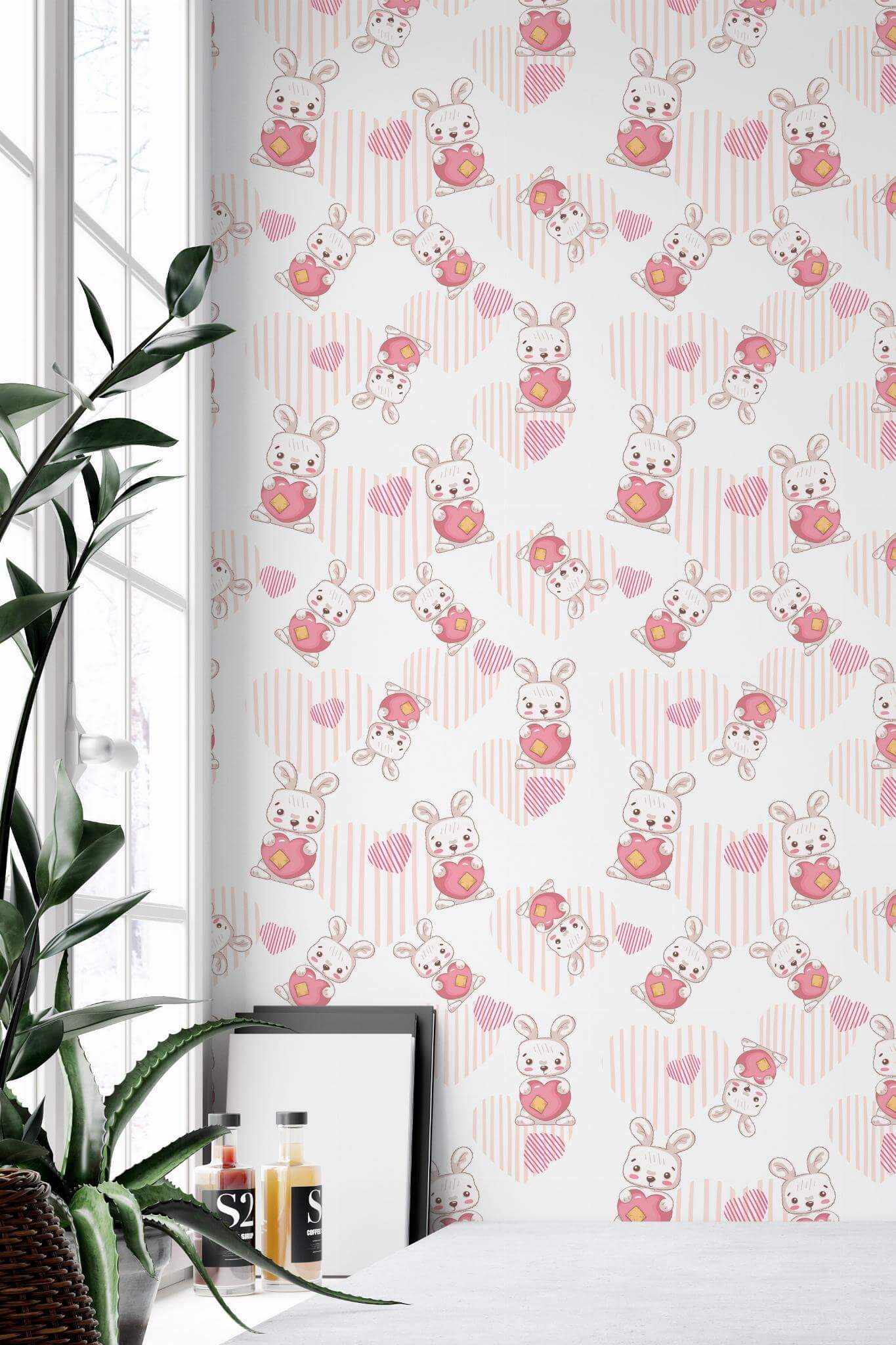 Kawaii bunny Wallpaper