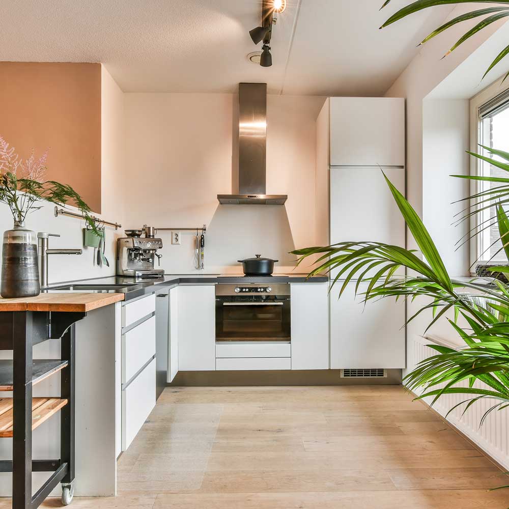 Clear Kitchen, non-slip, and nearly, blending seamlessly, these transparent, peel-and-stick vinyl—so, you’ll forget