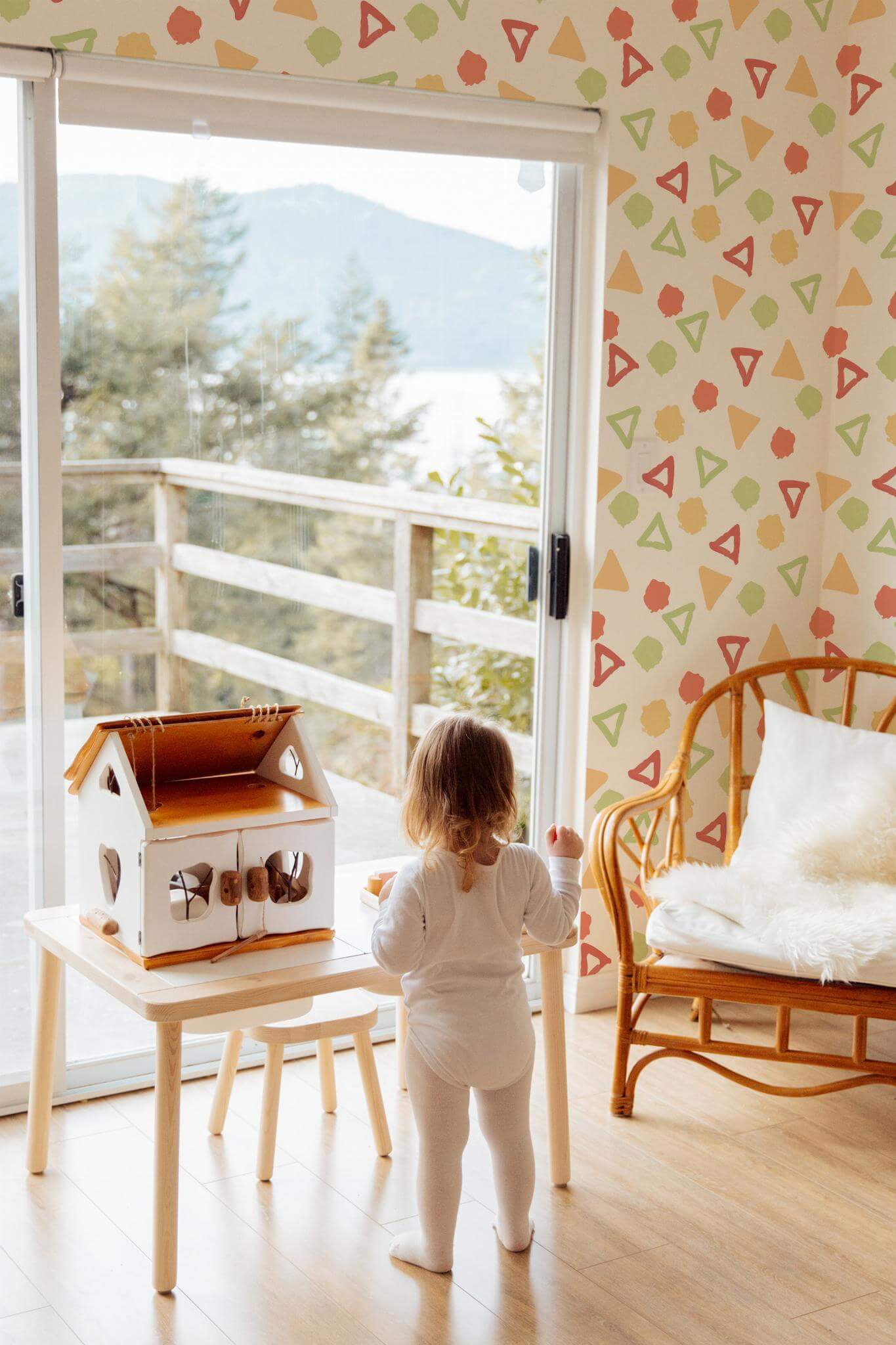 Multicolor geometric shapes Wallpaper - Image 4