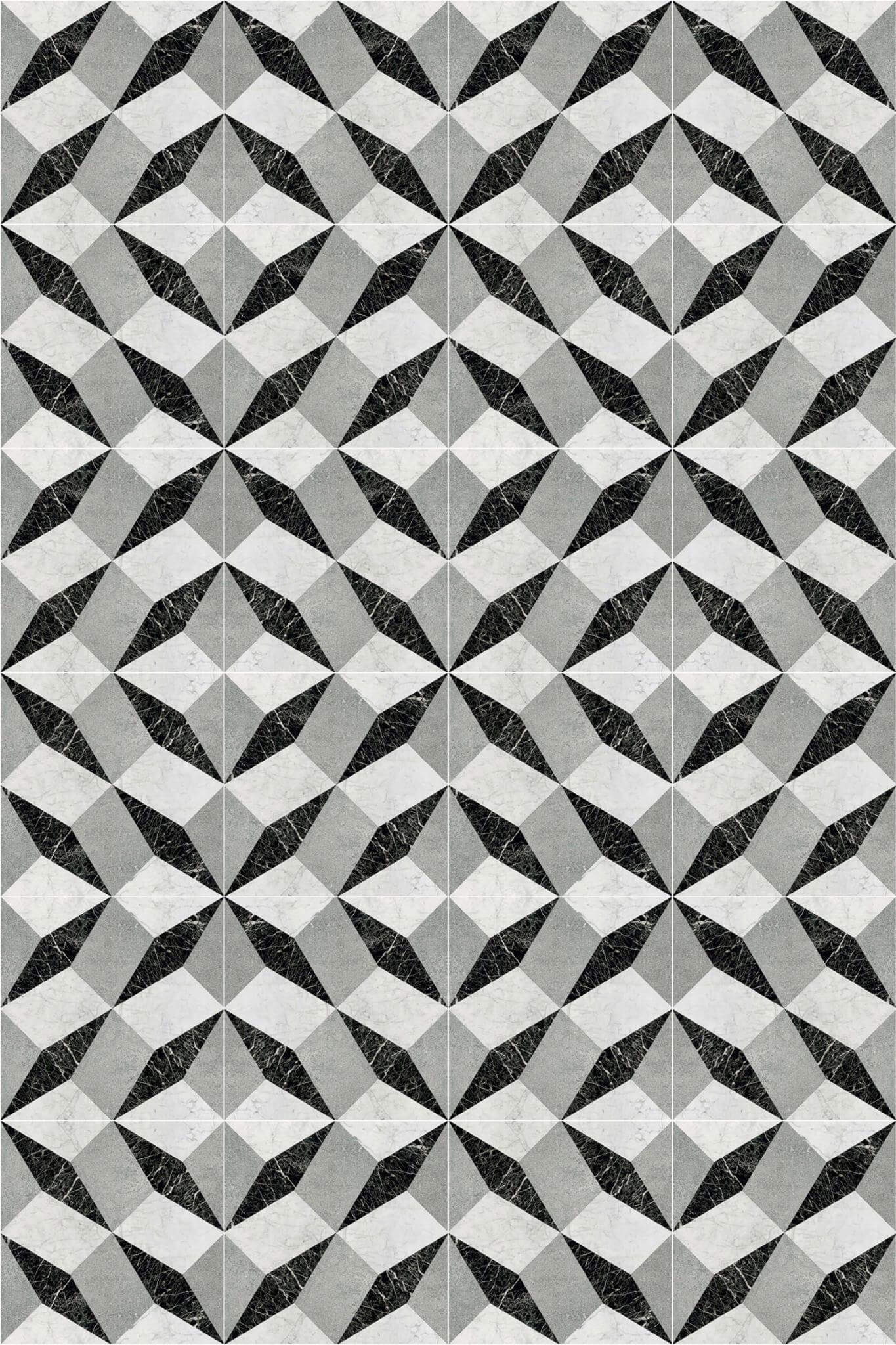 Contemporary geometric tile Wallpaper - Image 2