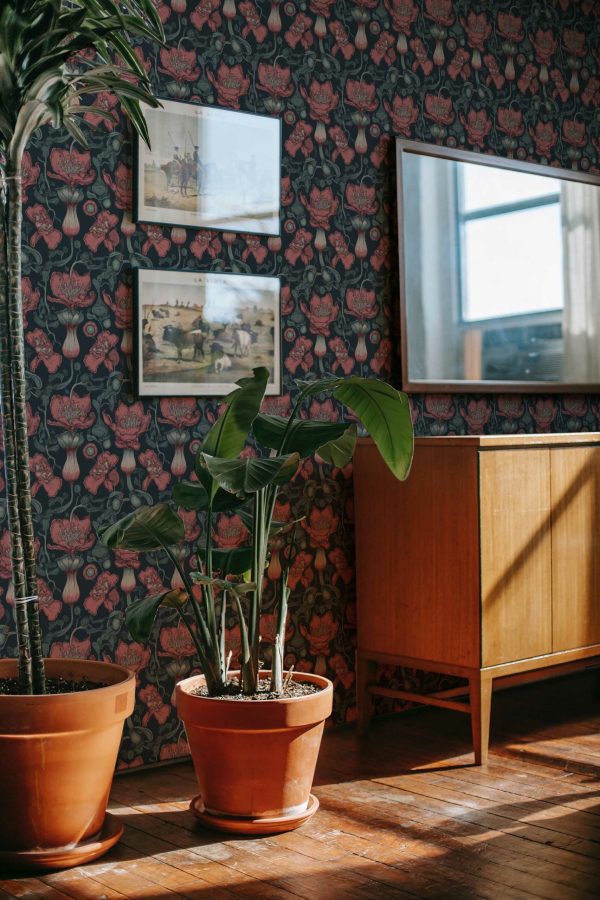 Earthy Brown Elegance Wallpaper