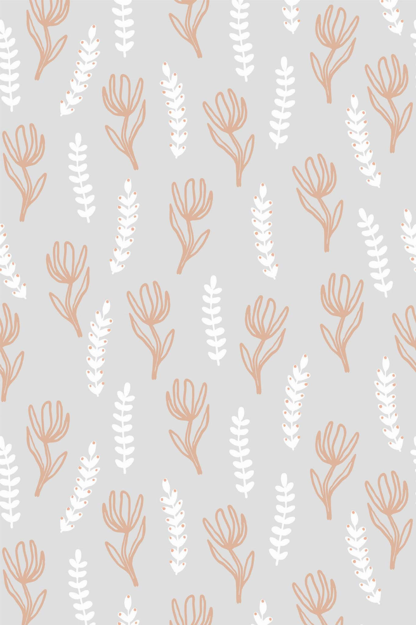 Floral and leaf Wallpaper - Image 2