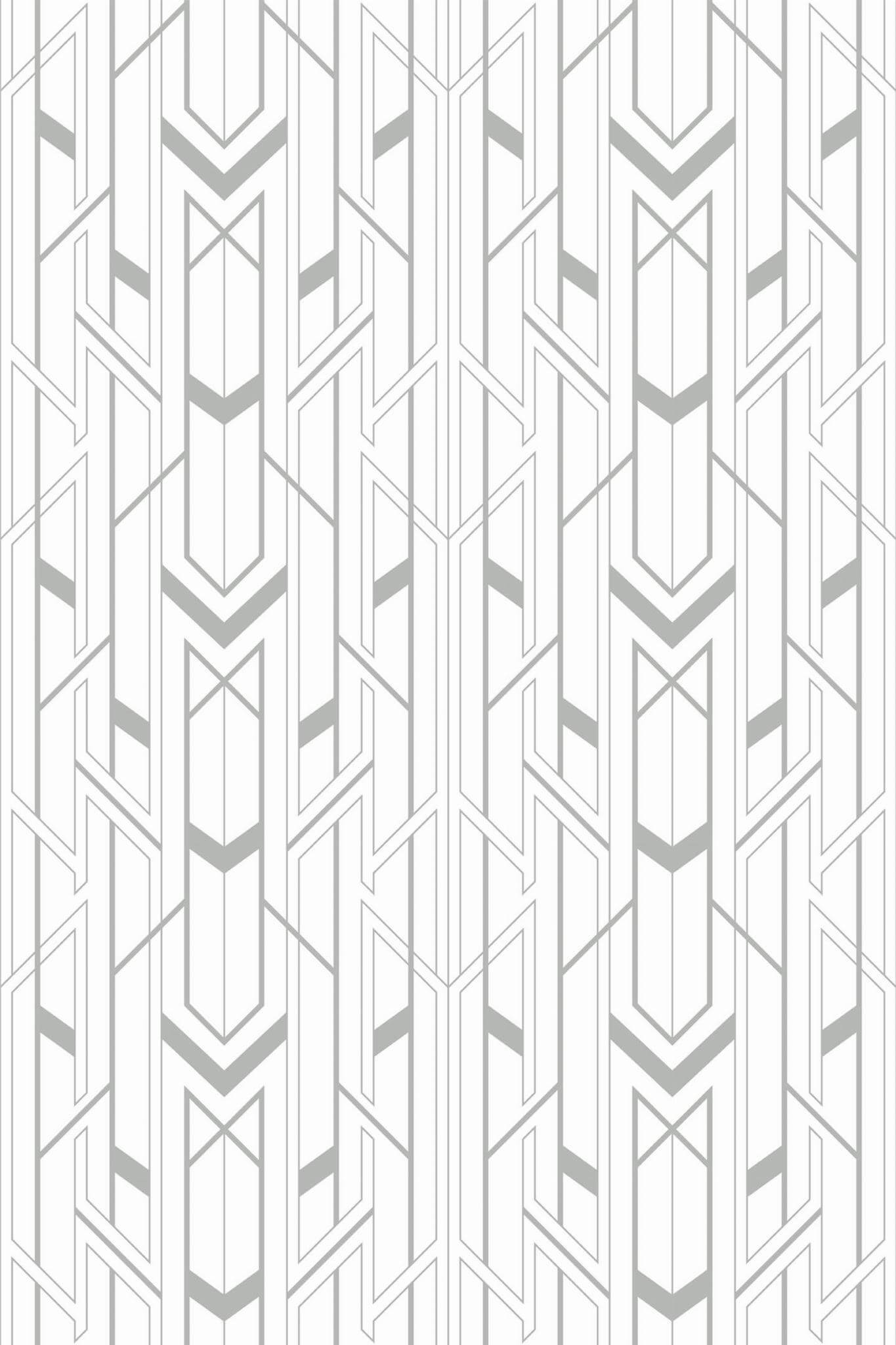 Geometric Art Deco Wallpaper - Image 2