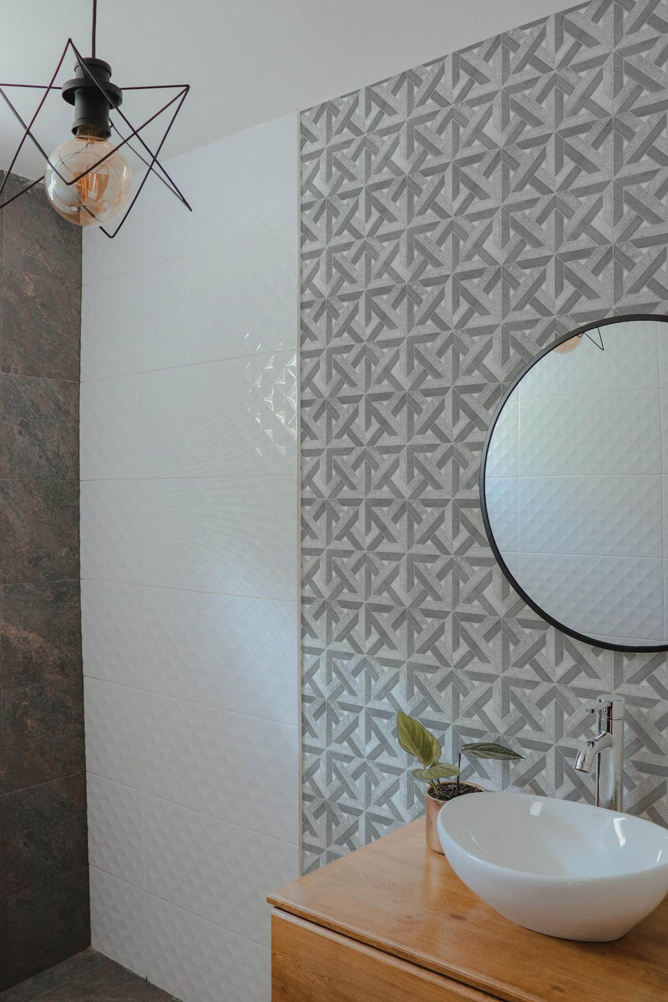 Geometric stone tile Wallpaper - Image 4