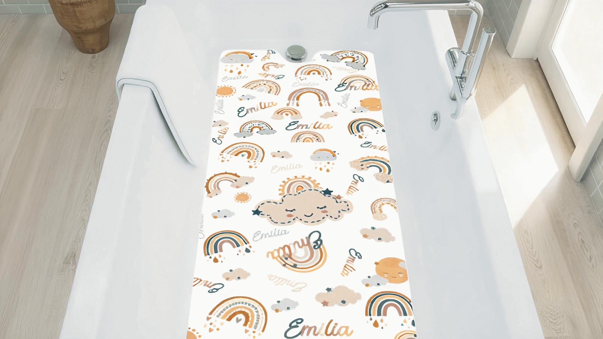 Imagen de alfombras de seguridad que brillan en la oscuridad | Alfombrilla de seguridad