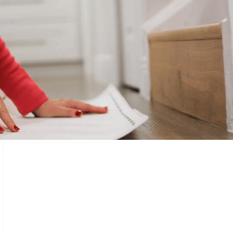 Step One:, remove your, ready-to-stick mat.