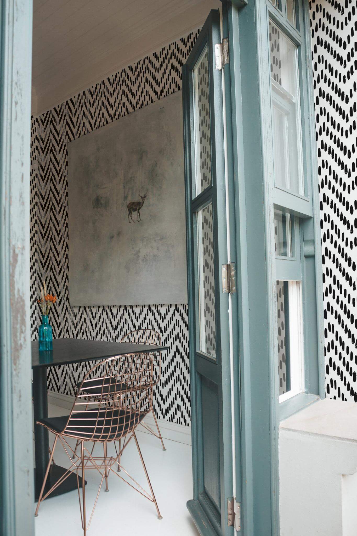Ikat chevron Wallpaper - Image 3