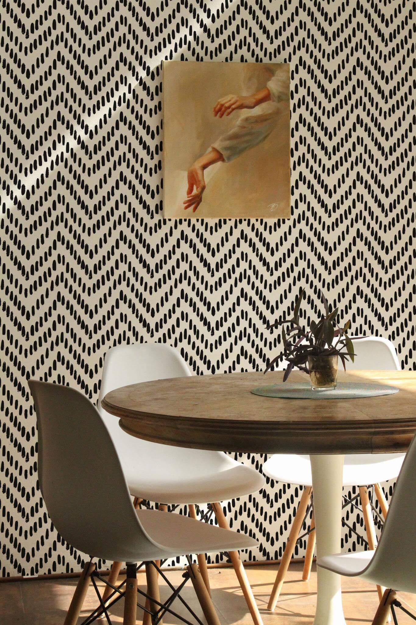 Ikat chevron Wallpaper - Image 4