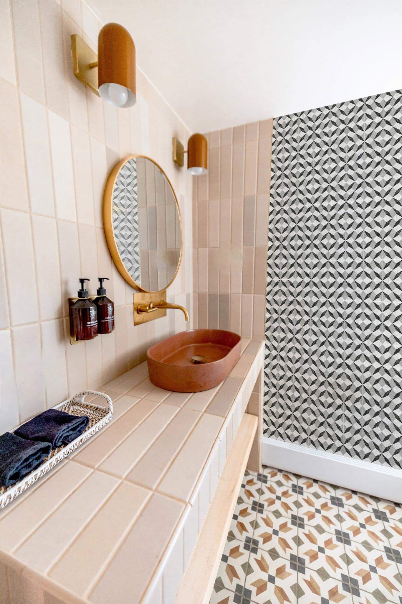 Contemporary geometric tile Wallpaper - Image 4