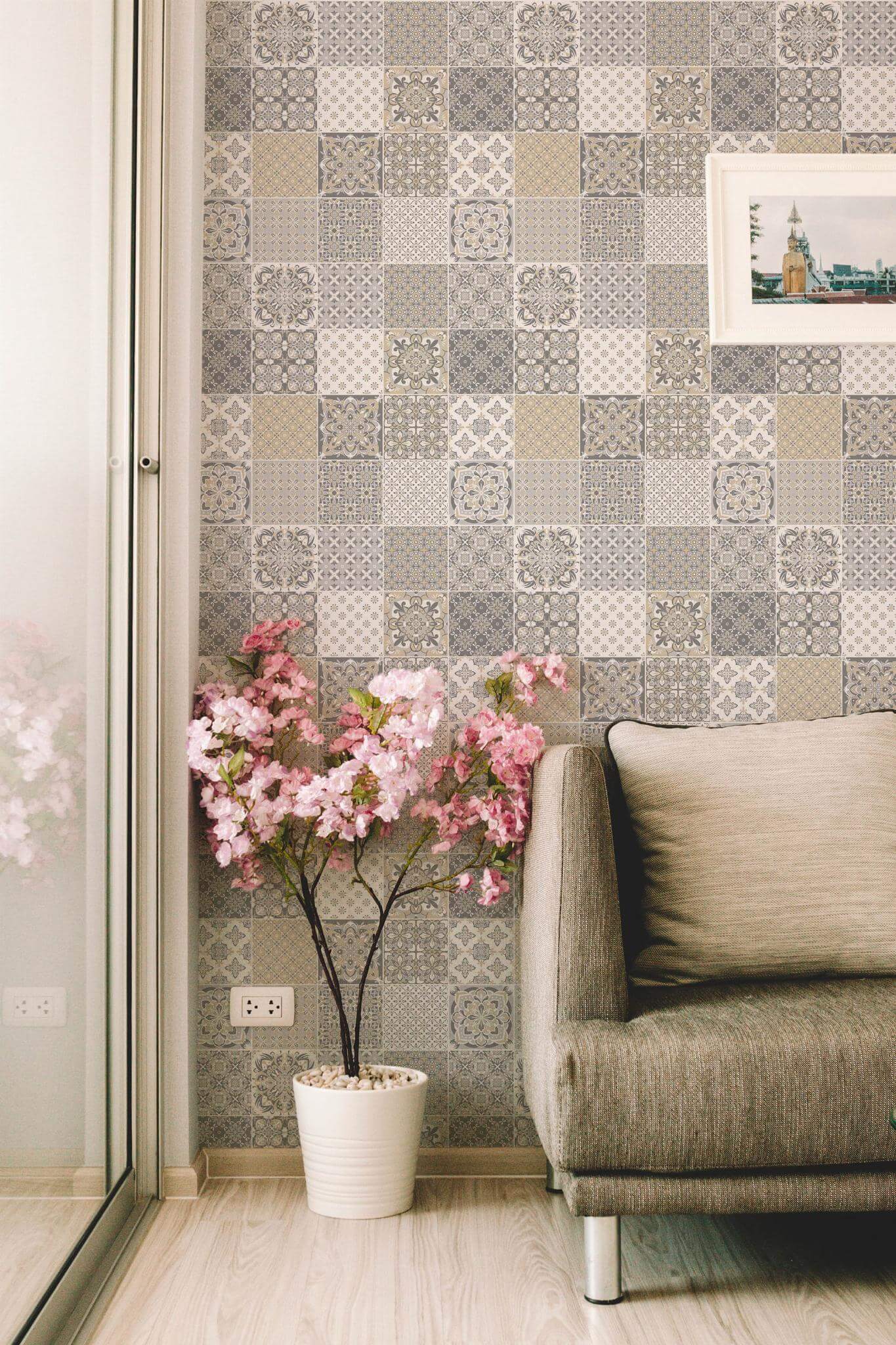 Moroccan tile Wallpaper