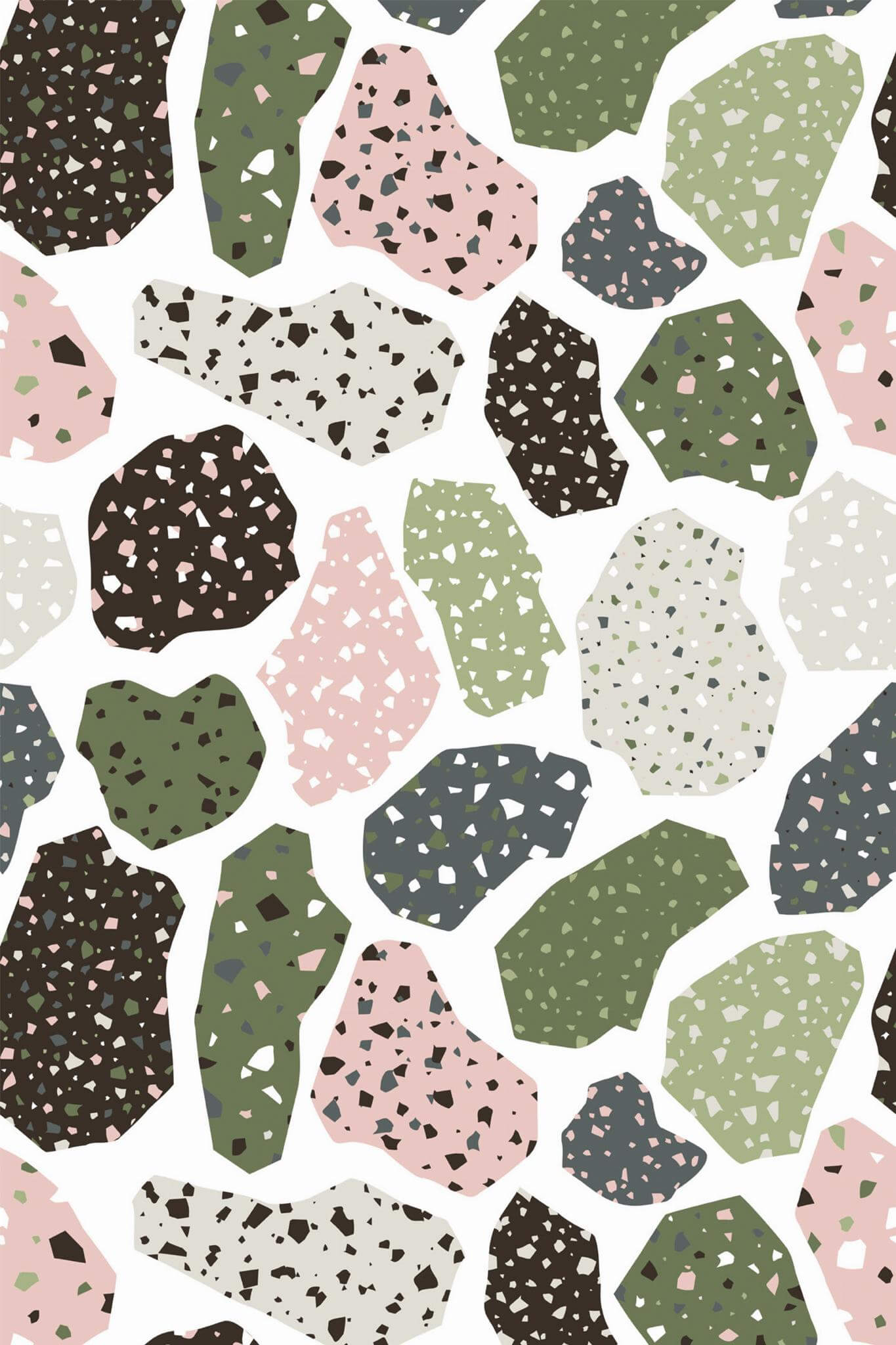 Pastel terrazzo Wallpaper - Image 2