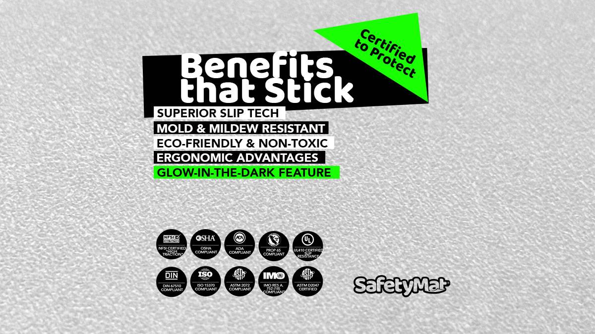 Soluciones de suelos antideslizantes SafetyMat Lite