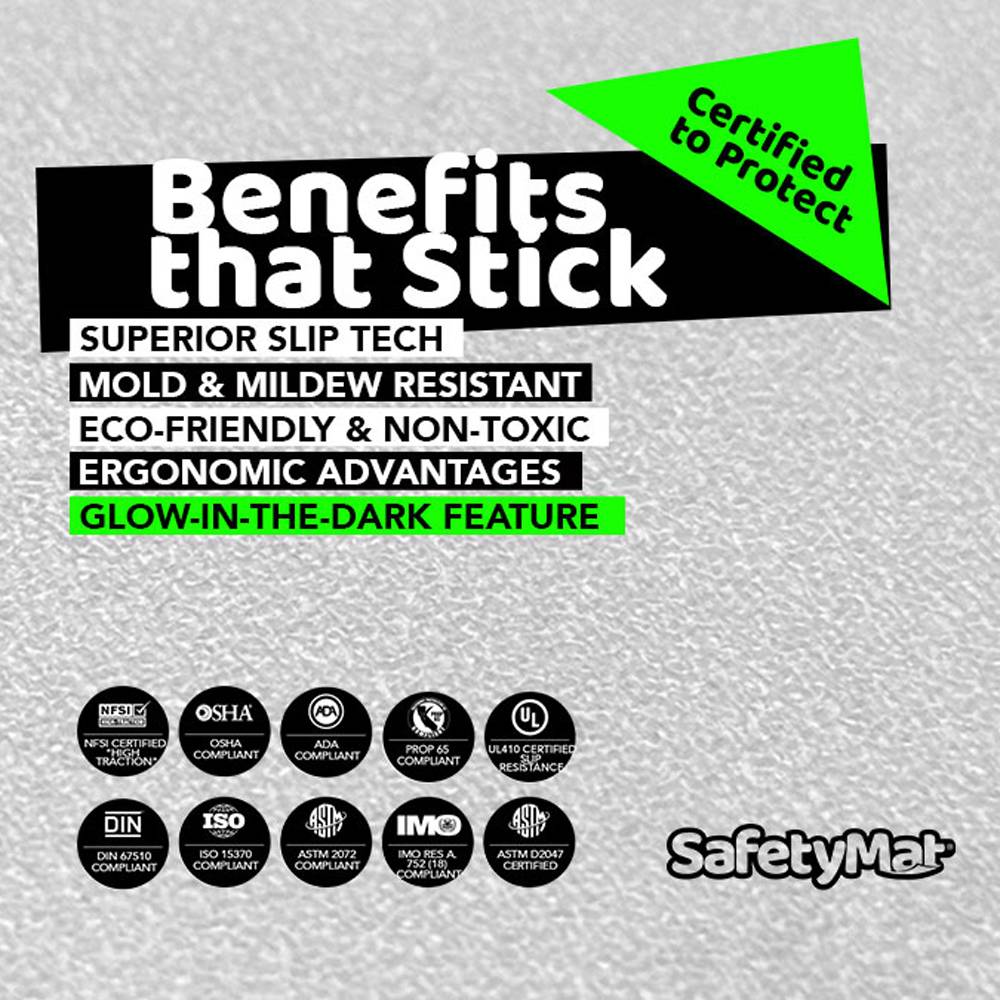 SafetyMat Lite Piso de vinilo de grado antideslizante
