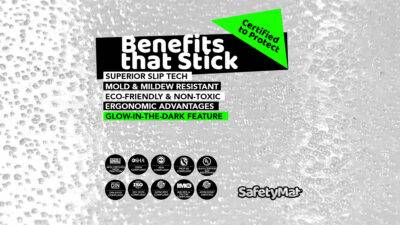 SafetyMat Max Grado Antideslizante