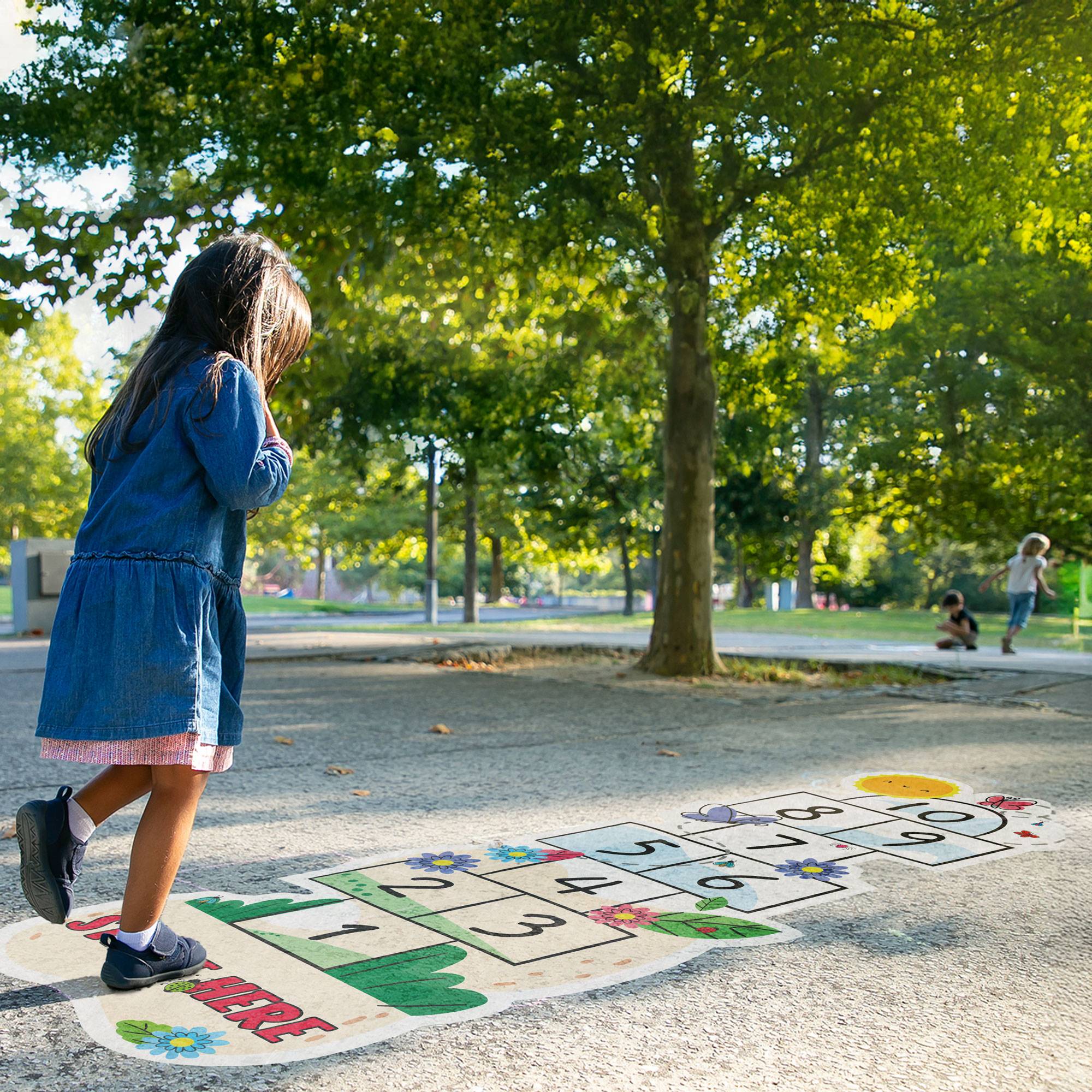 Child playing, Non Slip, Vinyl Sheets, and Safety