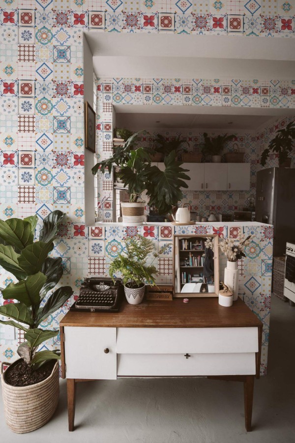 Portuguese tile Wallpaper - Image 3