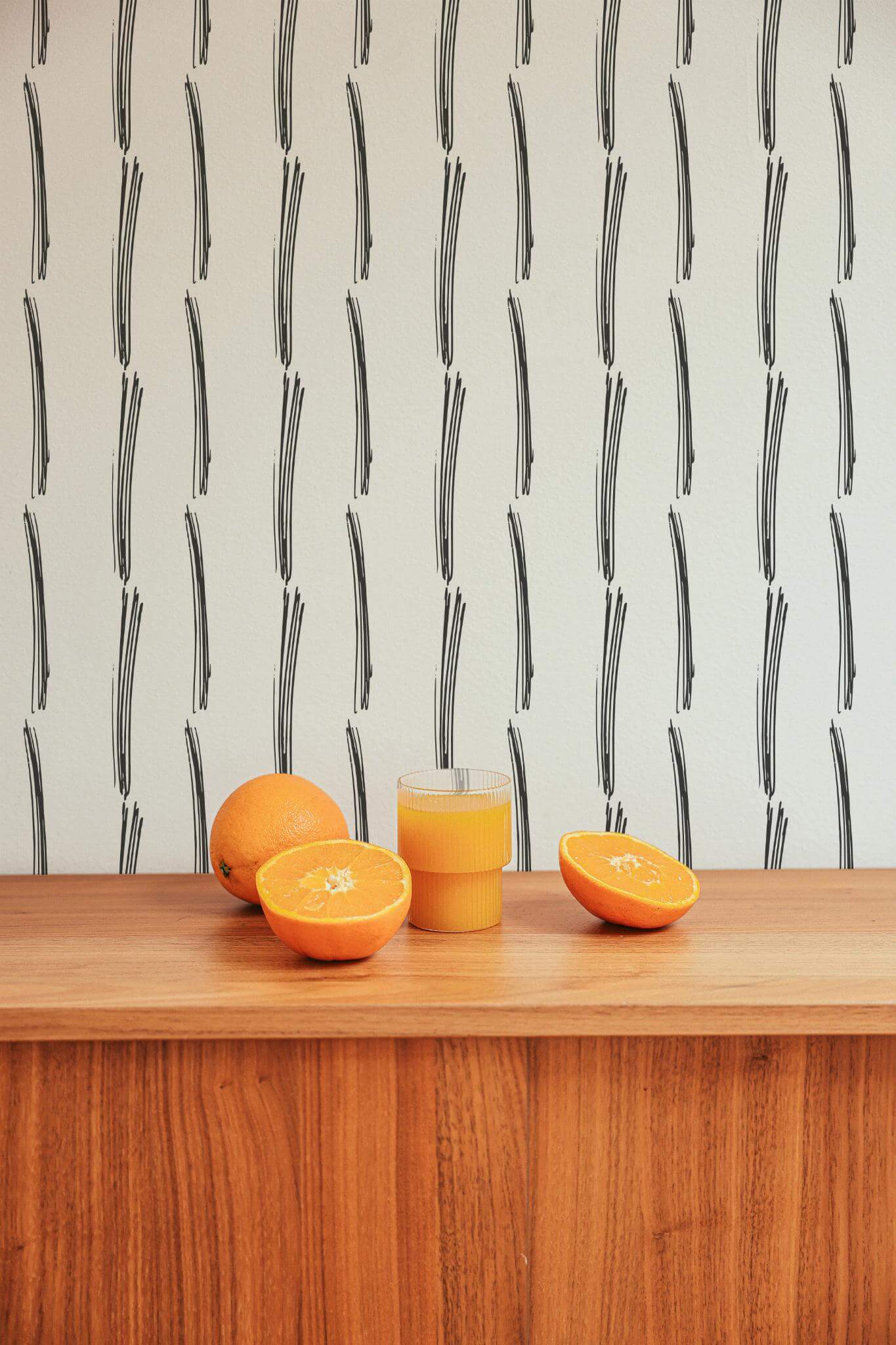 Thin brush stroke Wallpaper