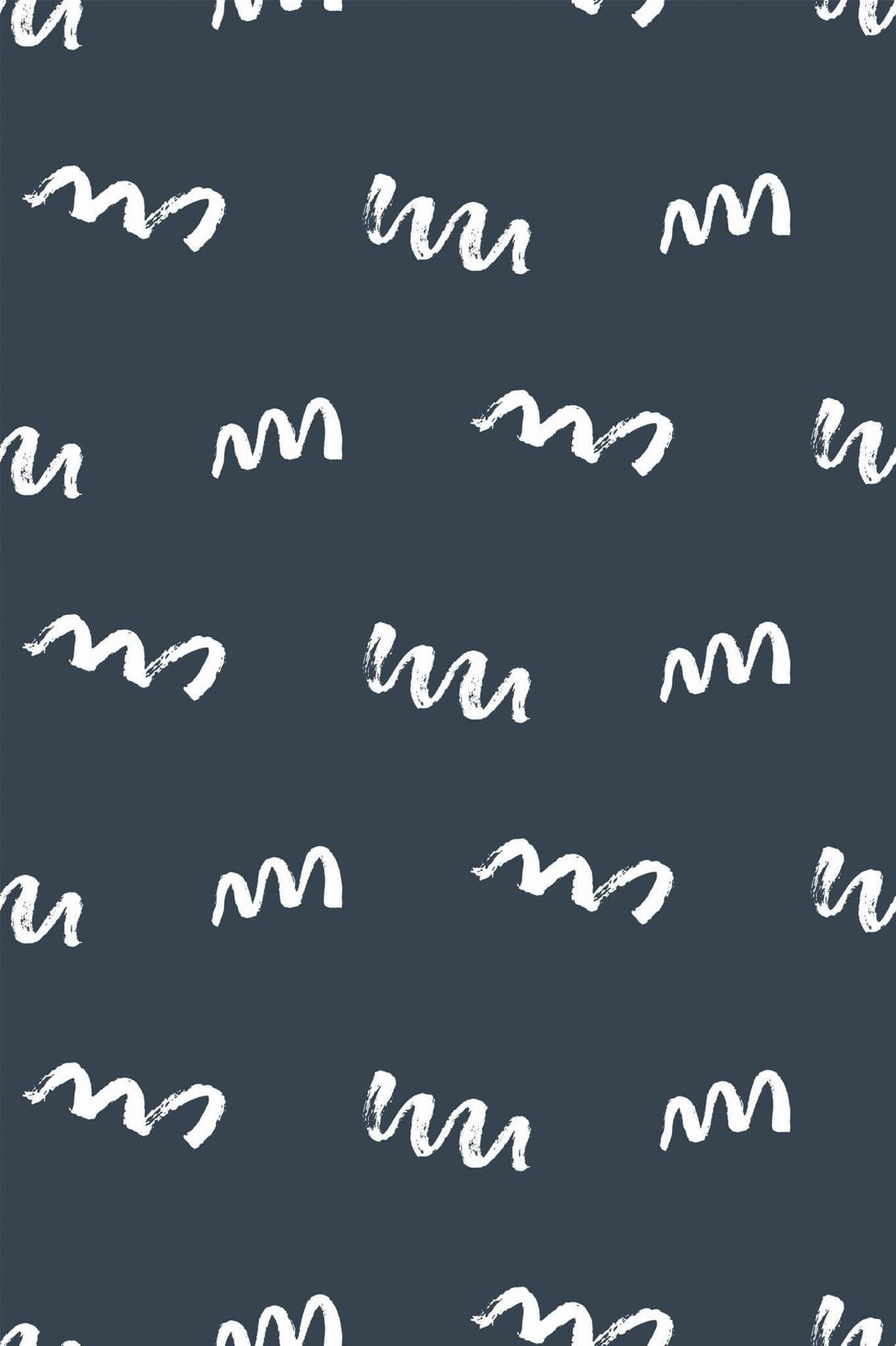 Wavy brush stroke Wallpaper - Image 2