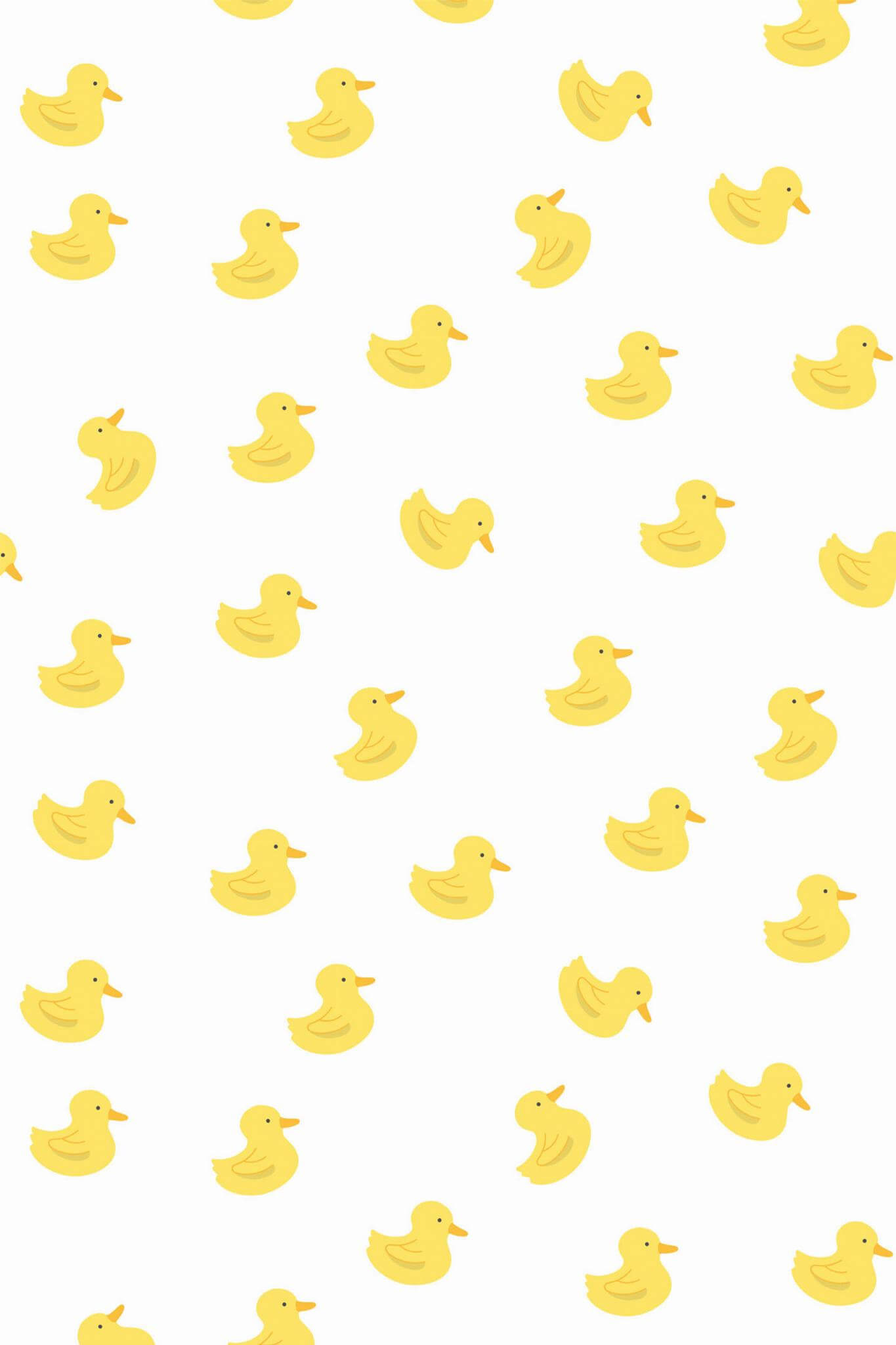 Yellow duck Wallpaper - Image 2